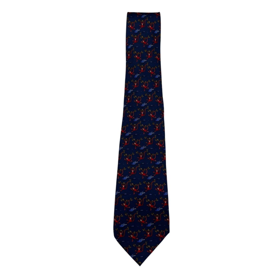 Corbata HERMES Color Varios Estampado Talle Unico