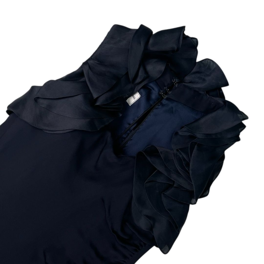 Vestido Sin Manga MENAGE A TROIS Color Azul Talle 40