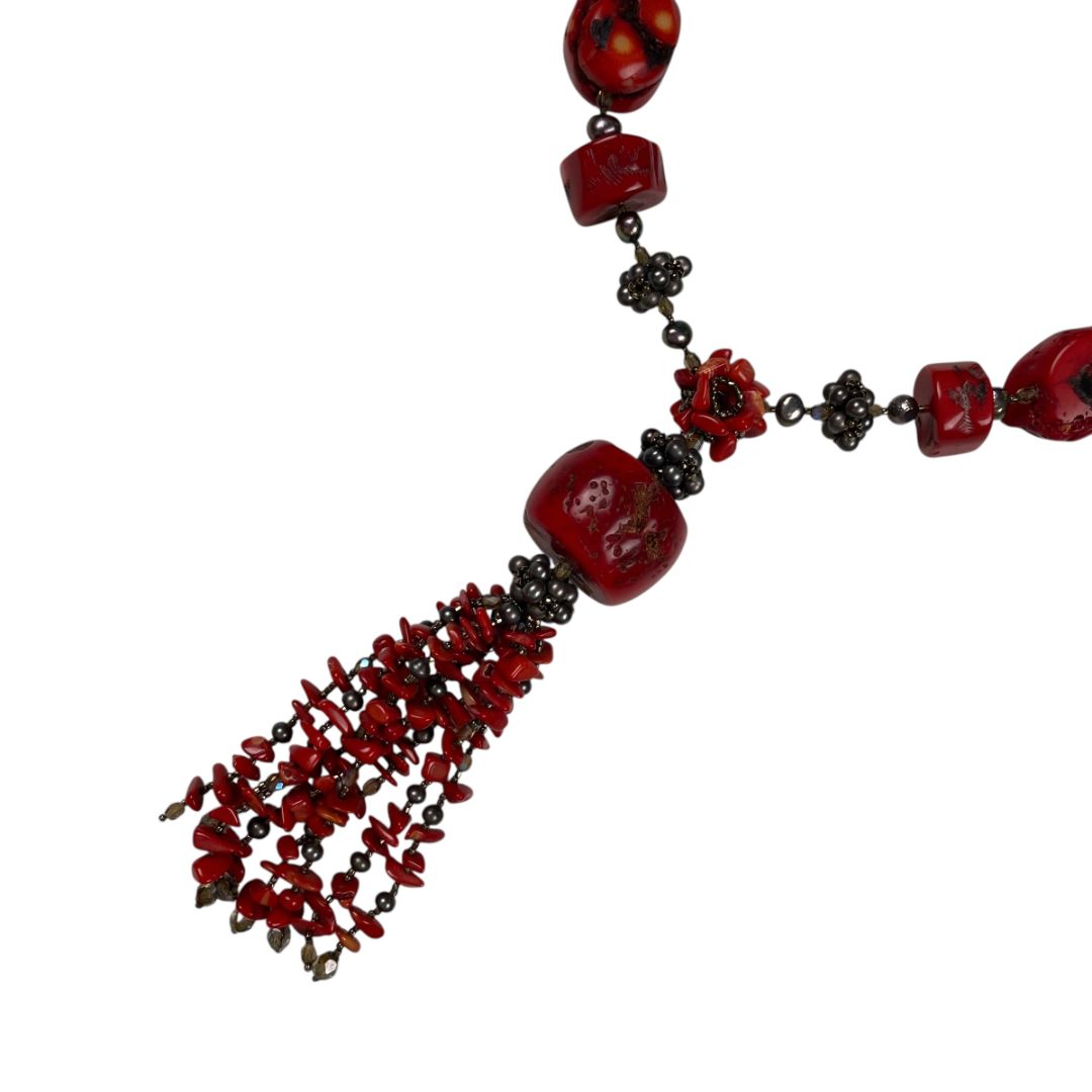 Collar X2  CELEDONIO  Rojo Talle Unico