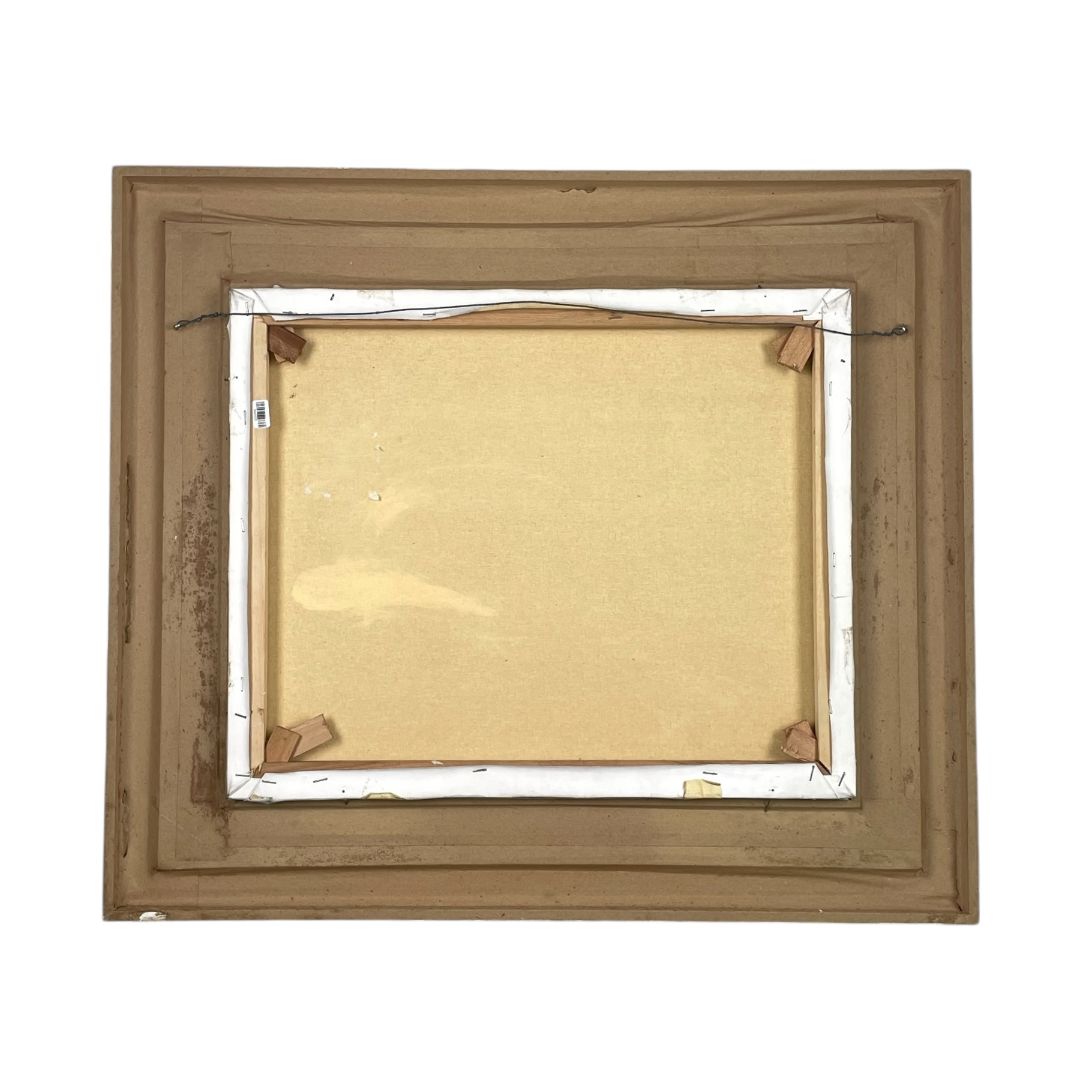 Arte sin Vidrio GLYDE SARMIENTO Estilo Naturaleza Muerta Obra 44 cm X 55 cm Marco 69 cm X 78 cm