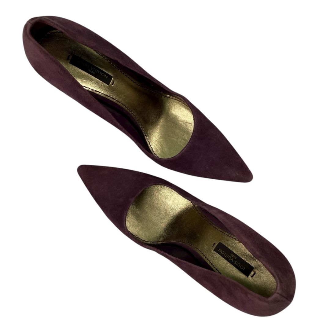Zapato Taco Alto LOUIS VUITTON Violeta Talle 39