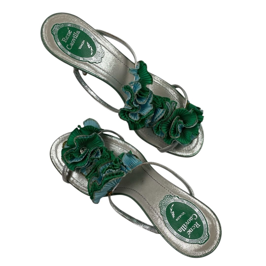 Sandalias RENE CAOVILLA Plateado Talle 38