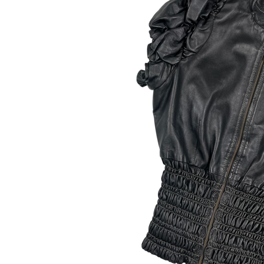 Chaleco Corto CHARLOTTE Negro Talle 1