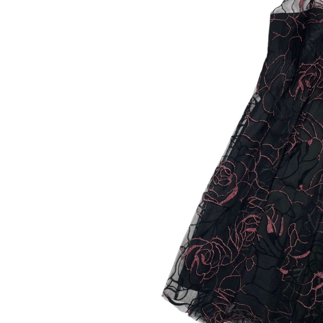 Vestido Sin Manga MENAGE A TROIS Negro Talle 42