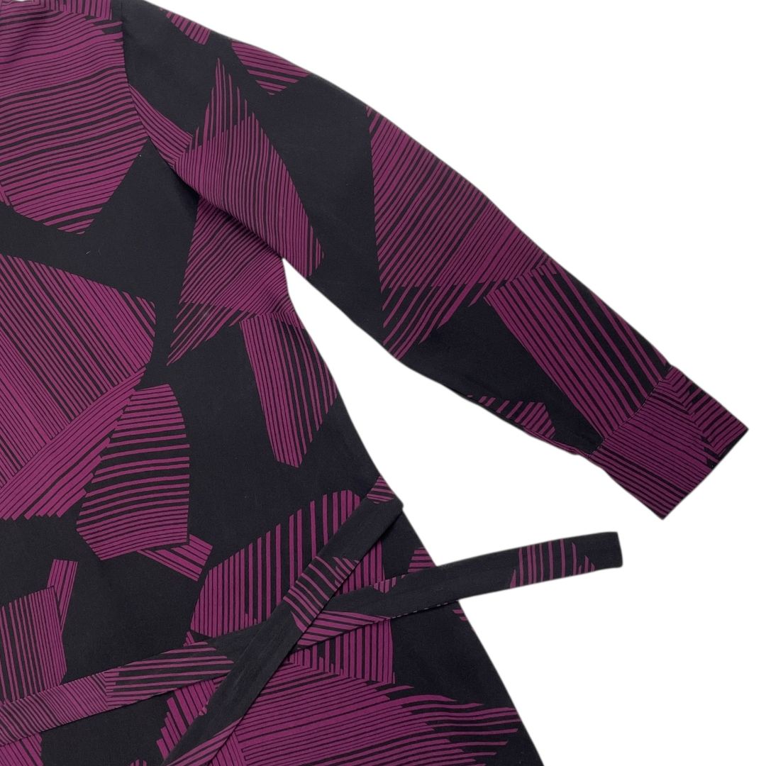 Vestido Manga Larga CALVIN KLEIN Violeta Talle 12