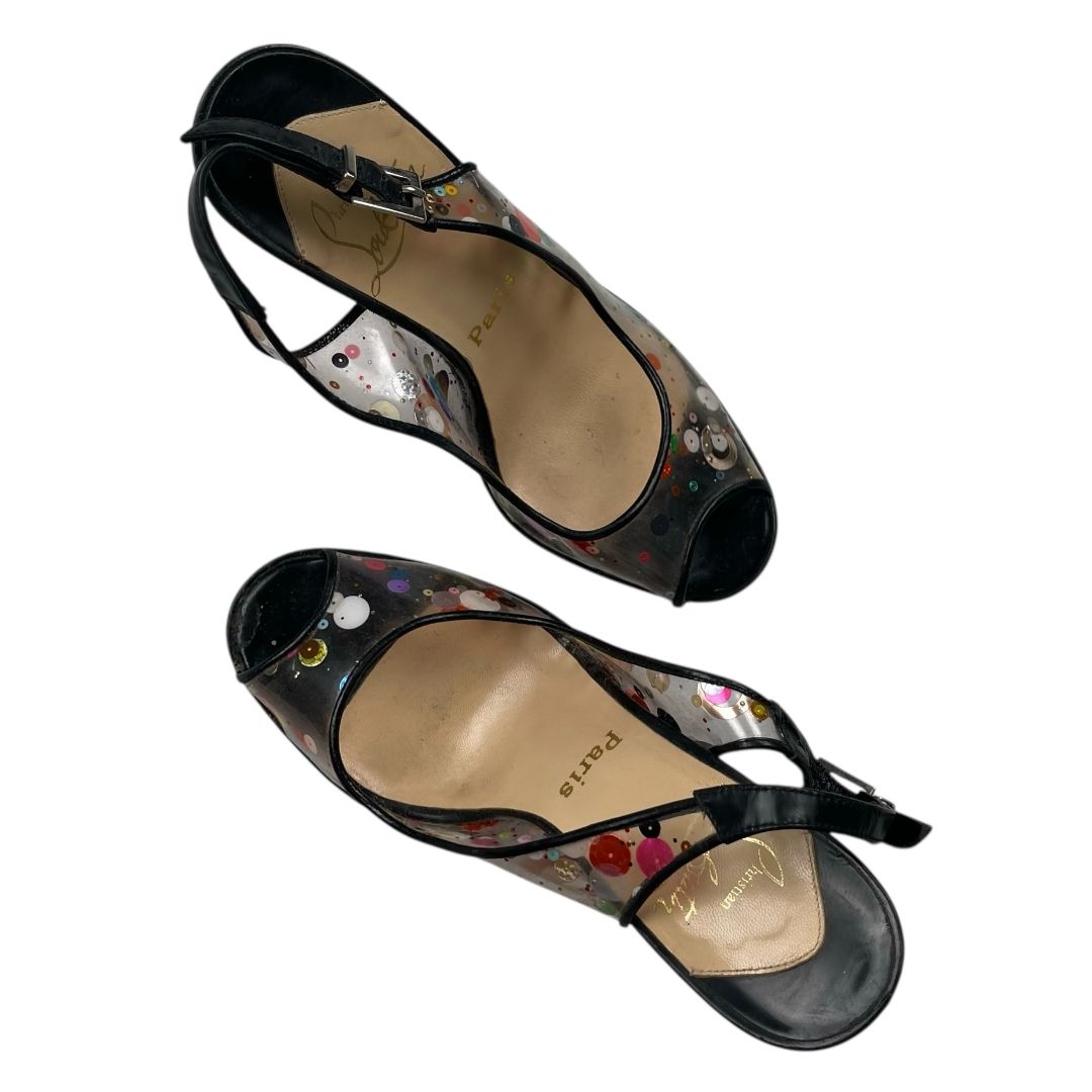 Zapatos LOUBOUTIN Transparente Talle 35,5