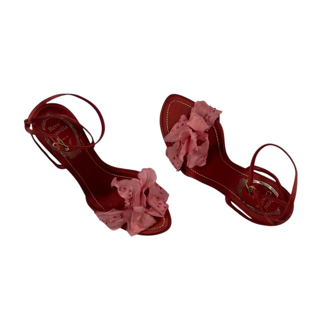 Sandalias RENE CAOVILLA Rojo Talle 34,5