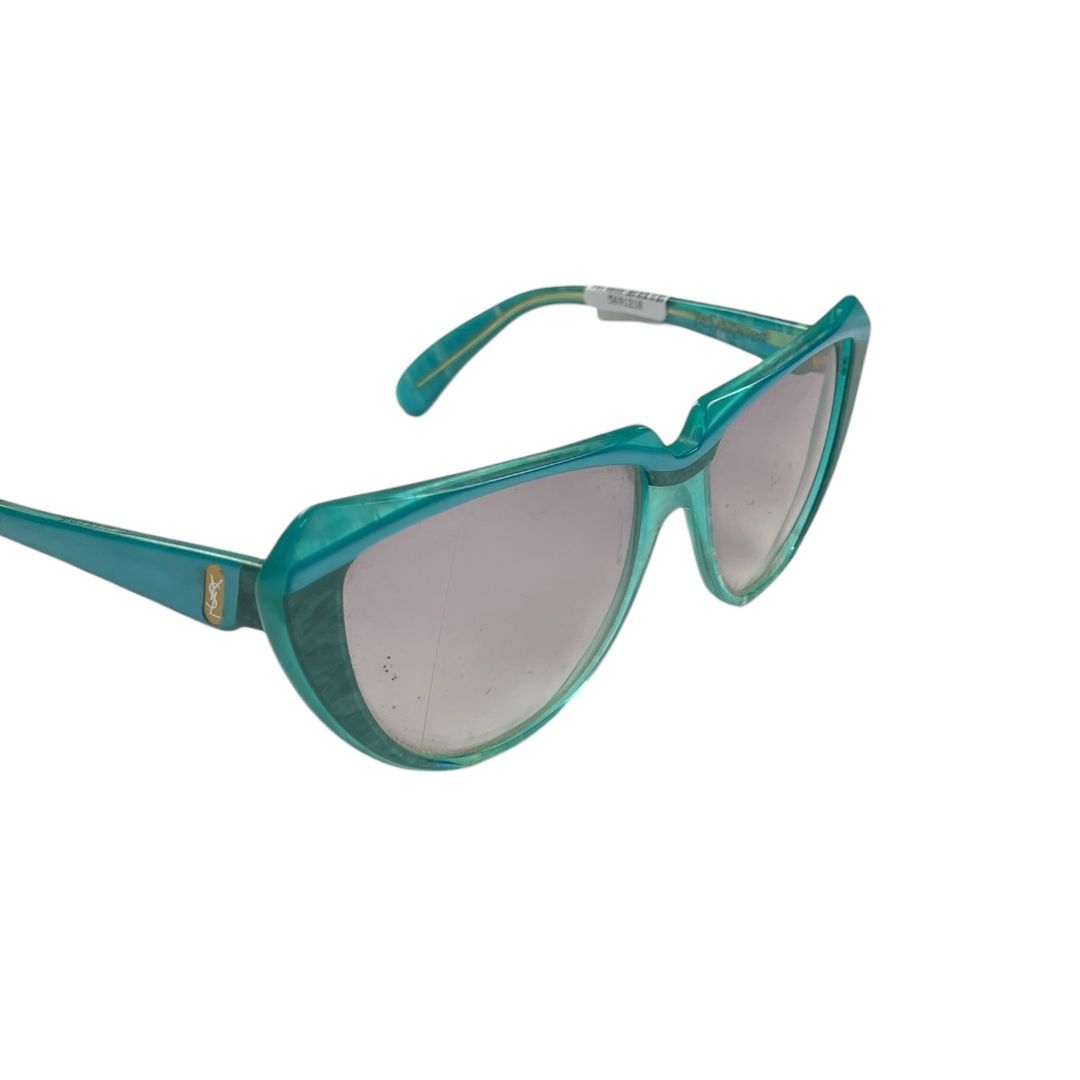Lentes de Sol YSL Turquesa Talle Unico