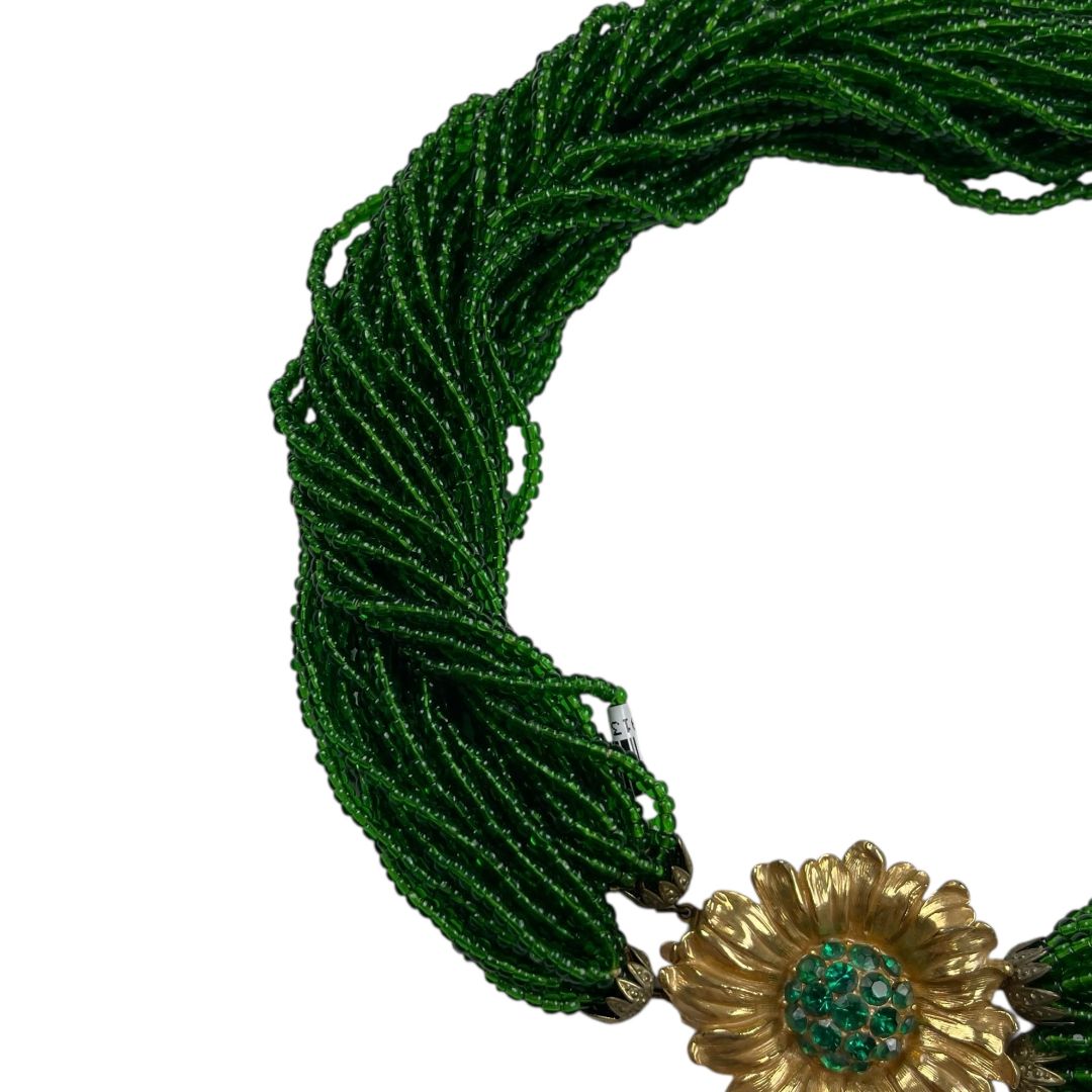 Collar SIN MARCA Verde Talle Unico