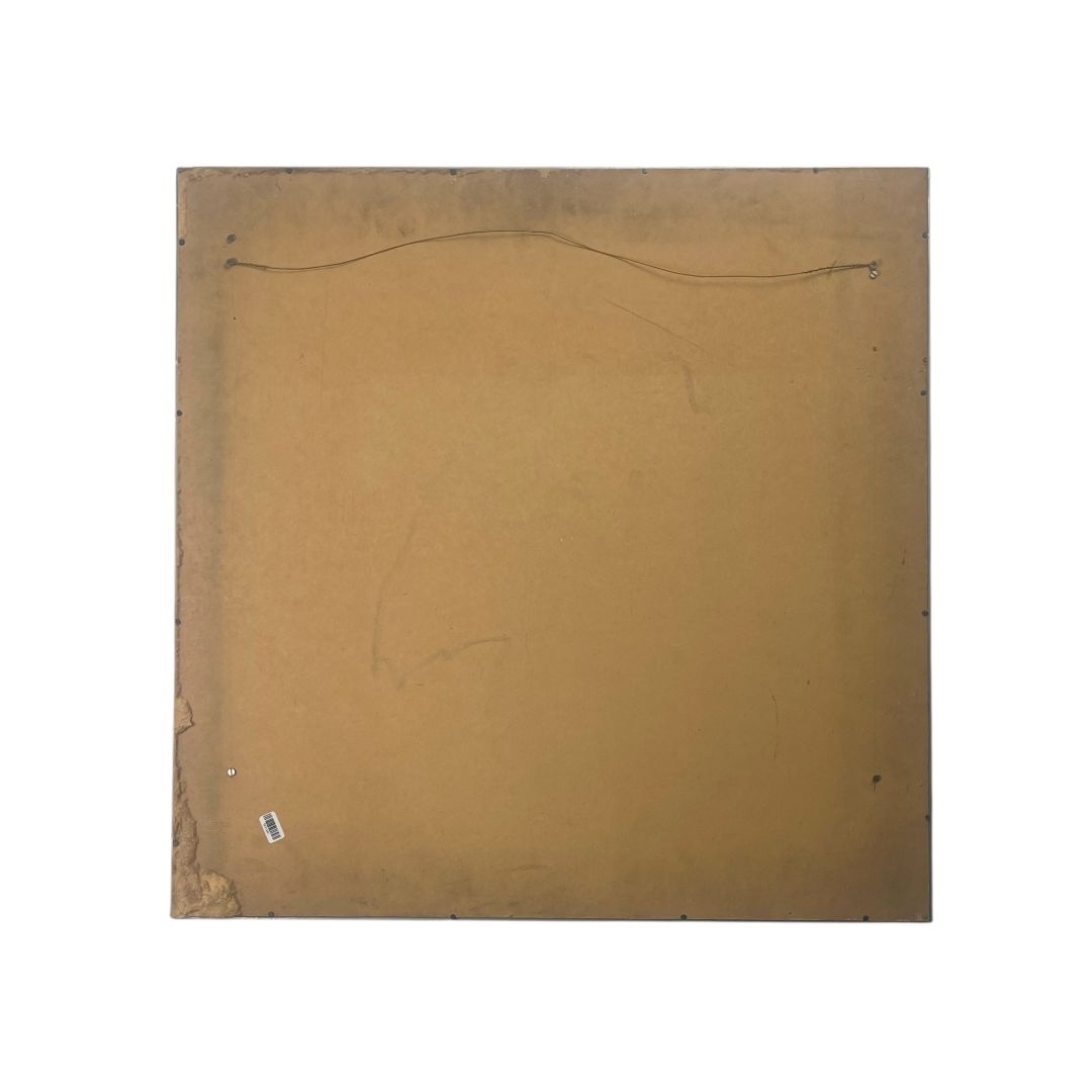 Arte sin Vidrio ERIK VAN DER GRIJN Estilo Collage Obra 60cm X 60cm Marco 67cm X 67cm