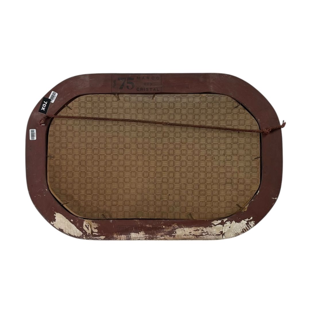 Arte con Vidrio ANONIMO Estilo Retrato Medida 50cm X 40cm