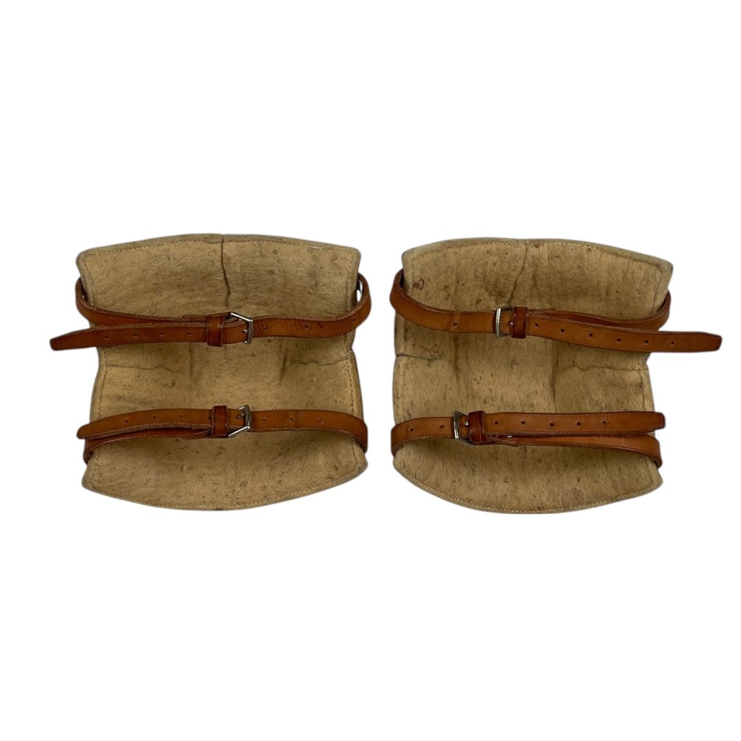 Rodilleras X2 SIN MARCA Marron Talle Unico