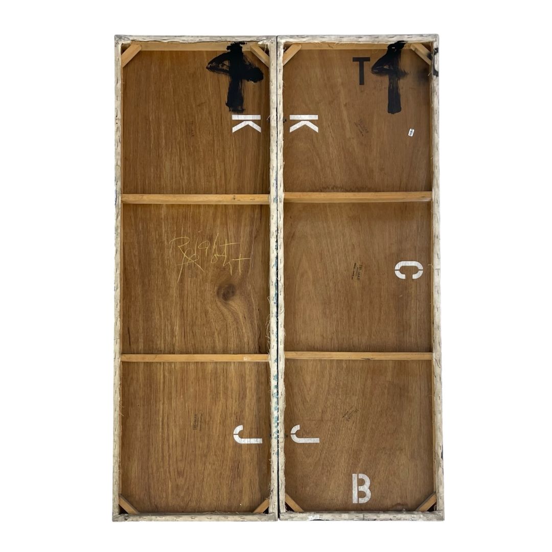 Arte sin Vidrio ERIK VAN DER GRIJN Estilo Abstracto Obra 170 cm X 70cm