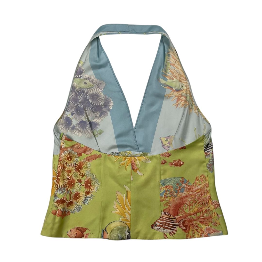 Top Sin Mangas FERRAGAMO Varios Estampado Talle 40