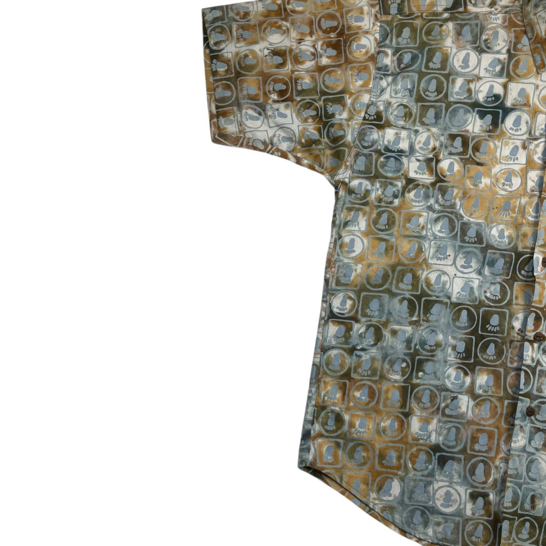 Camisa Manga Corta SIN MARCA Varios Estampado Talle M