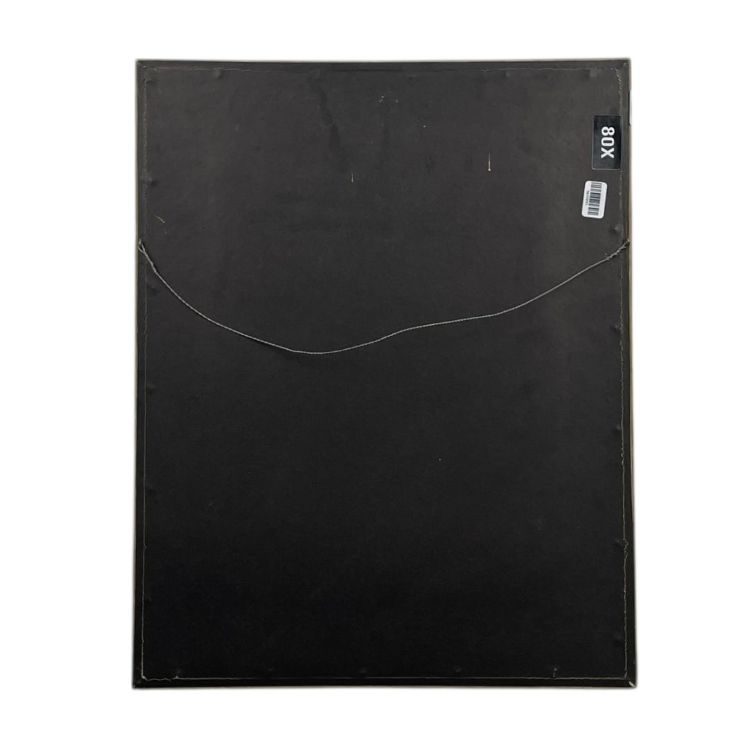 Arte con Vidrio ANONIMO Estilo Figurativo Obra 32cm X 22cm Marco 43cm X 34cm