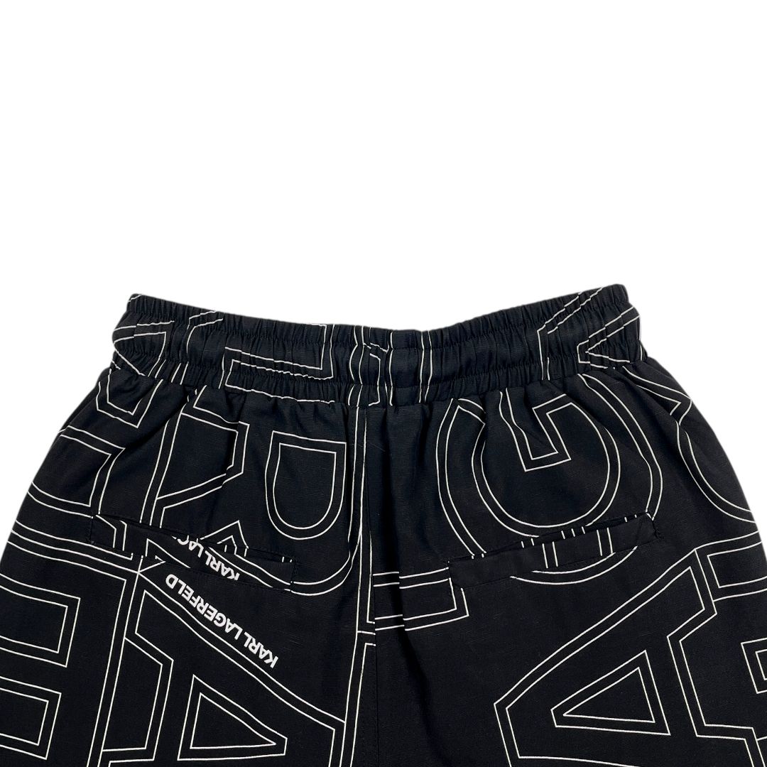 Malla De Baño LAGERFELD Negro Talle XS