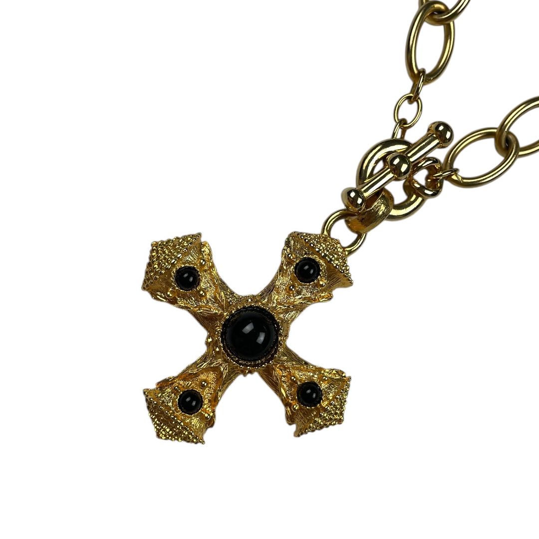 Collar LUNA GARZON Dorado Talle Unico