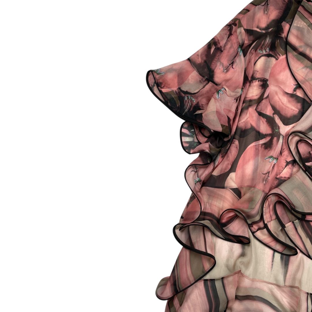 Blusa Manga Corta ALBERTA FERRETTI Varios Estampado Talle M