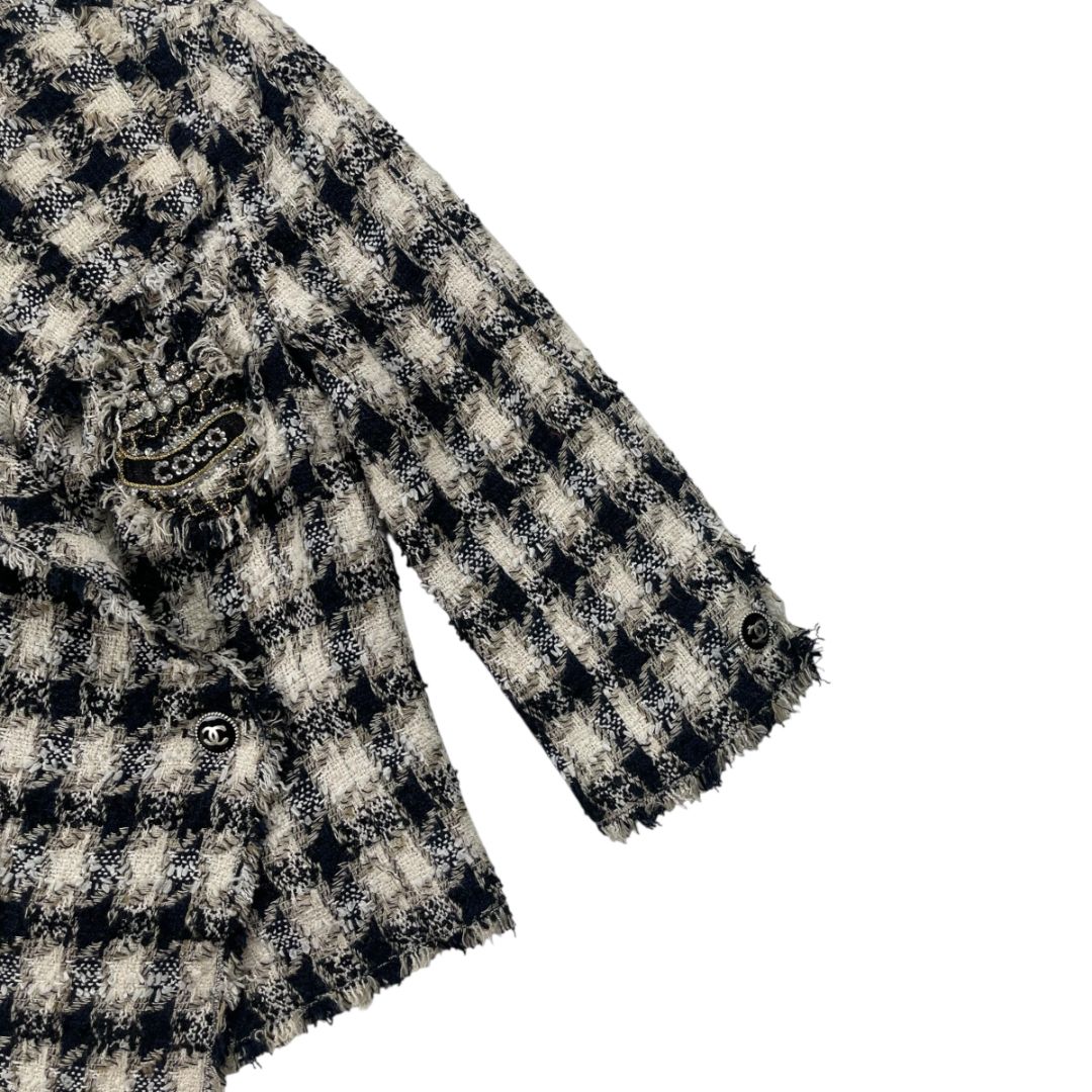 Saco CHANEL Varios Cuadritos Talle S