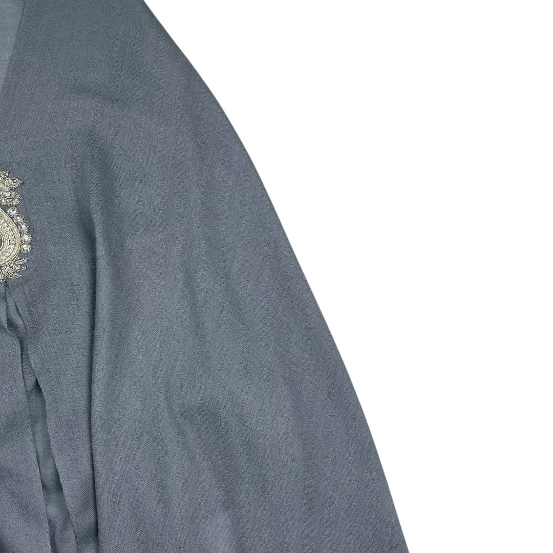 Poncho SIN MARCA Gris Talle Unico