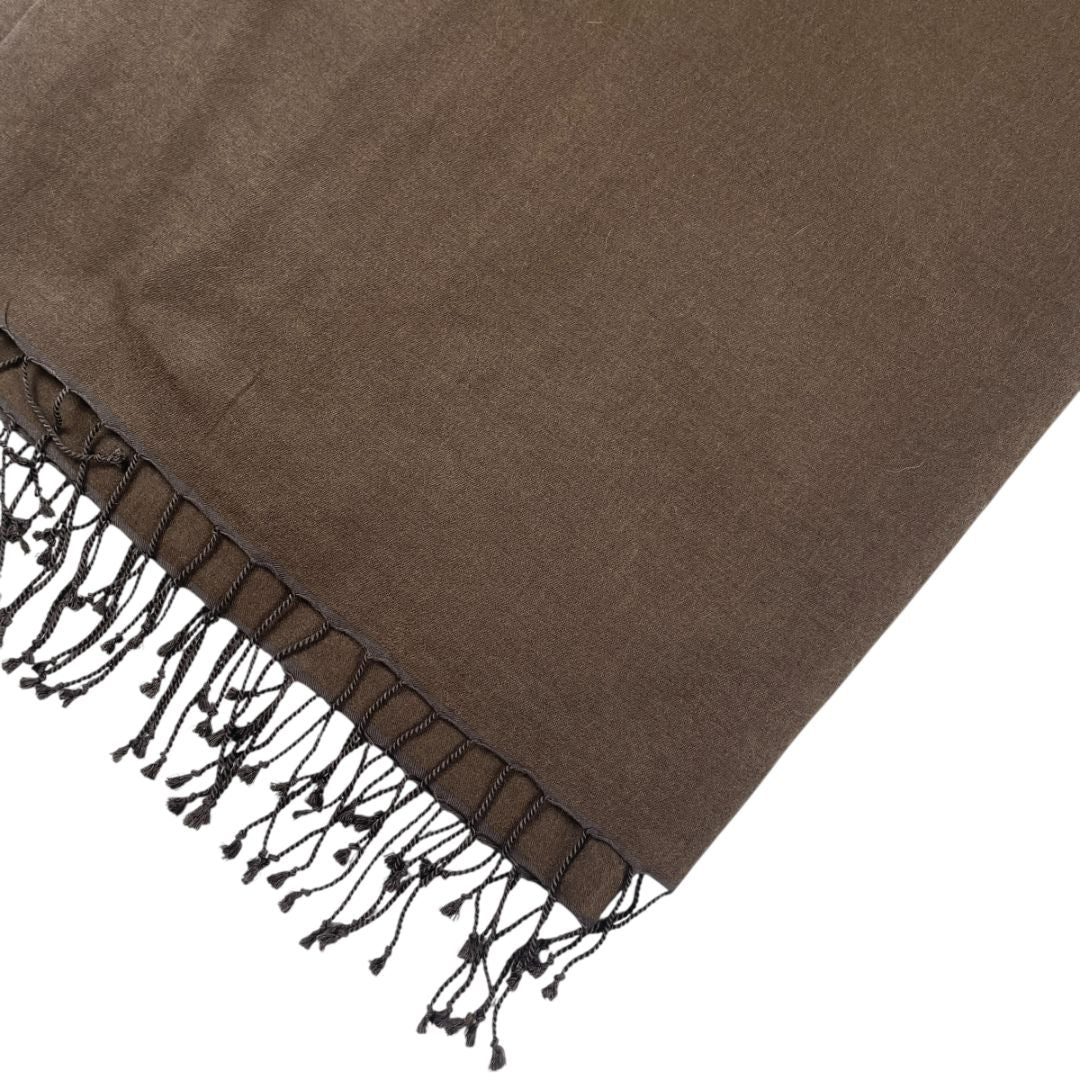 Pashmina SIN MARCA Marron Talle Unico