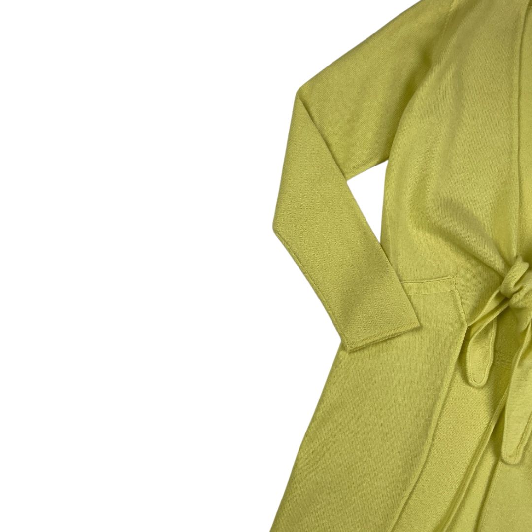 Sweater Abierto LA VELA Amarillo Talle S