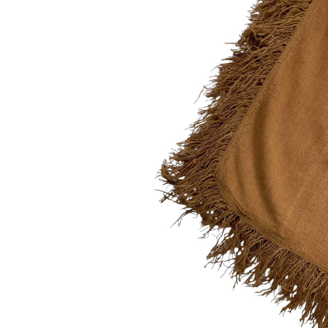 Manta SIN MARCA Marron Medida 185cmX115cm