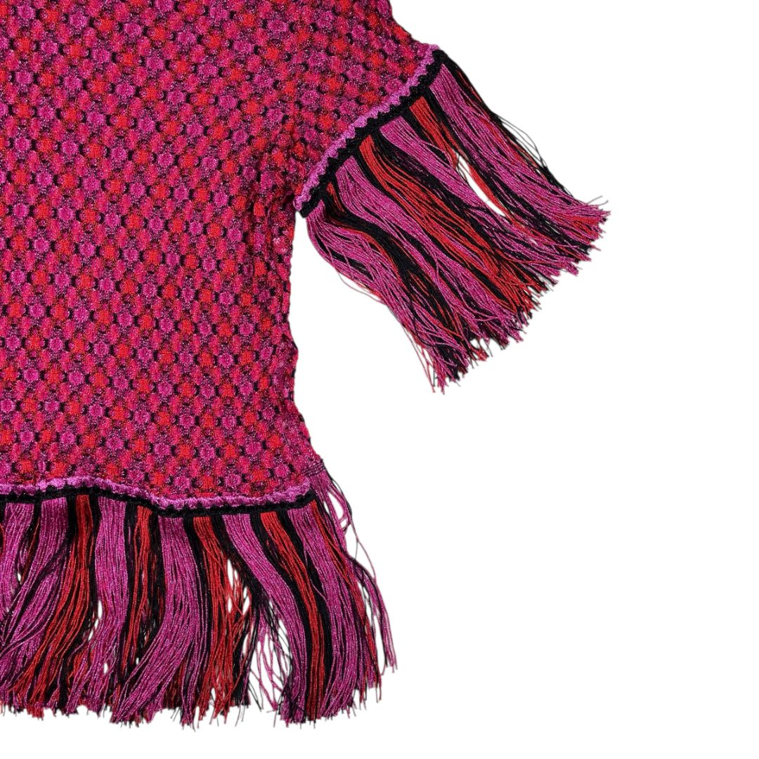 Blusa Manga Corta MISSONI Varios Cuadrille Talle S