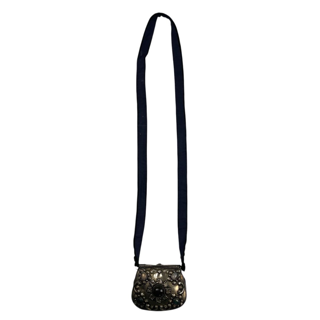 Cartera SIN MARCA Plateado Medida 13cm X 10cm