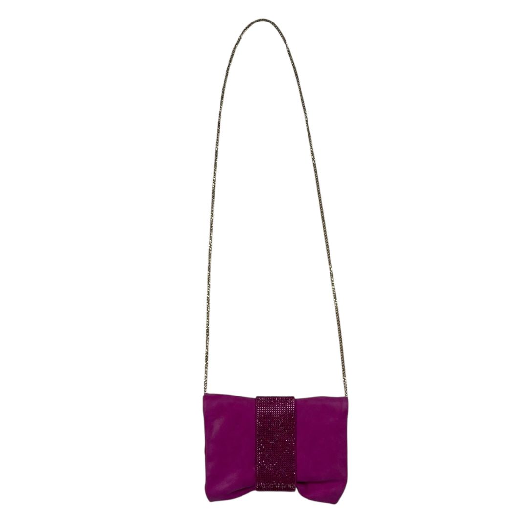 Cartera JIMMY CHOO Fucsia Medida 20cm X 14cm