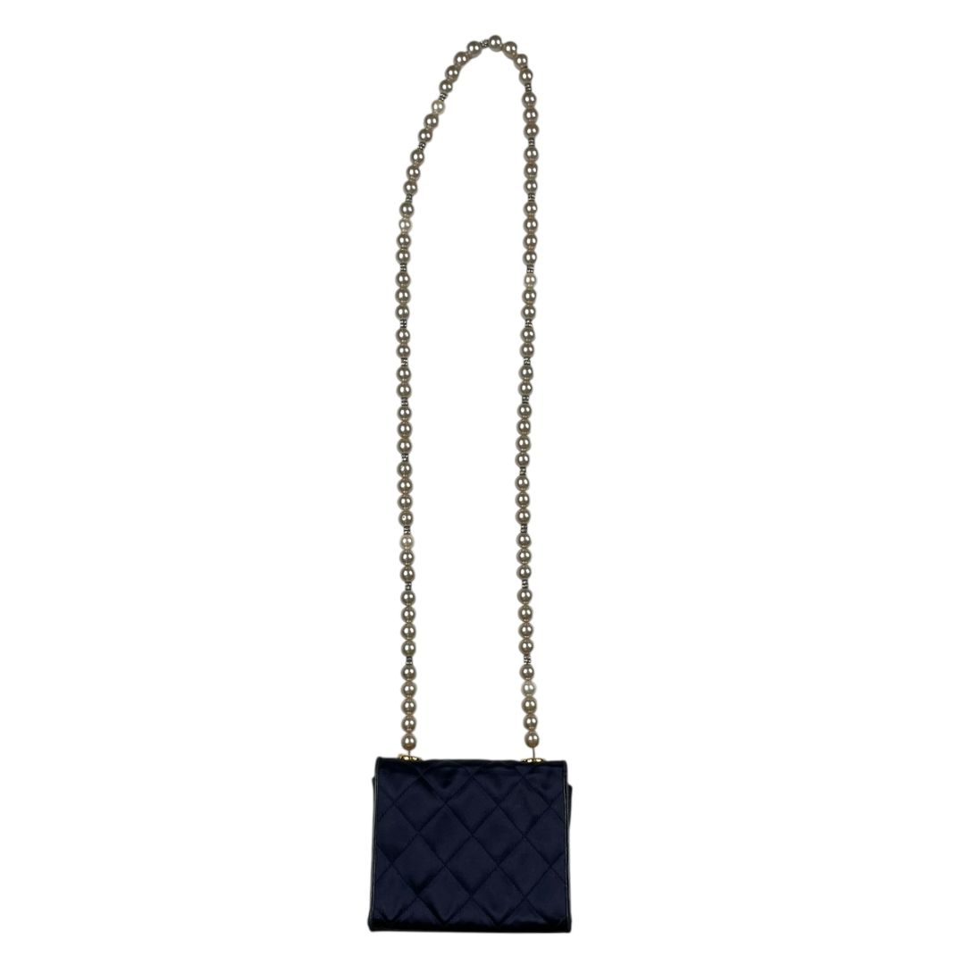 Cartera CHANEL Azul Medida 13cm X 13cm