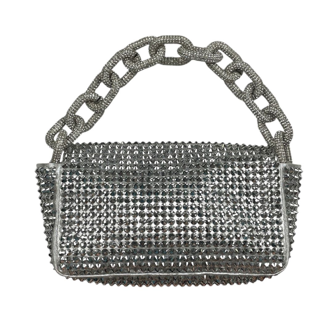 Cartera GEDEBE Plateado Medida 16cm X 12cm