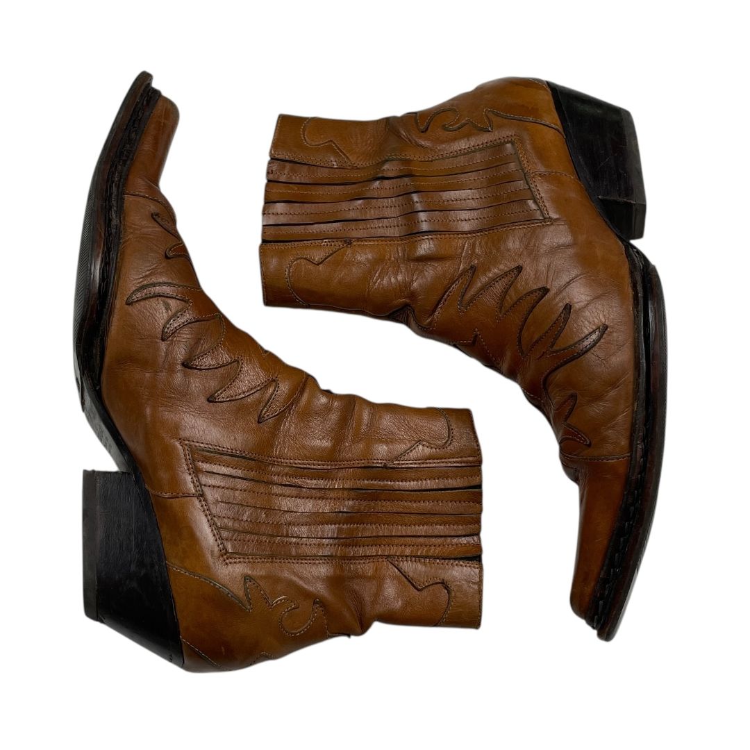 Bota Cowboy PARUOLO Marron Talle 8