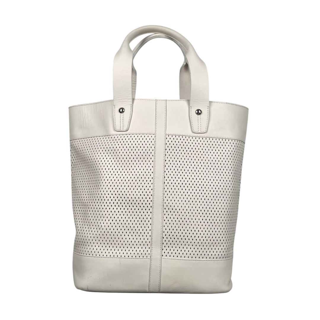 Cartera NANA Blanco Medidas 37cm X 32cm