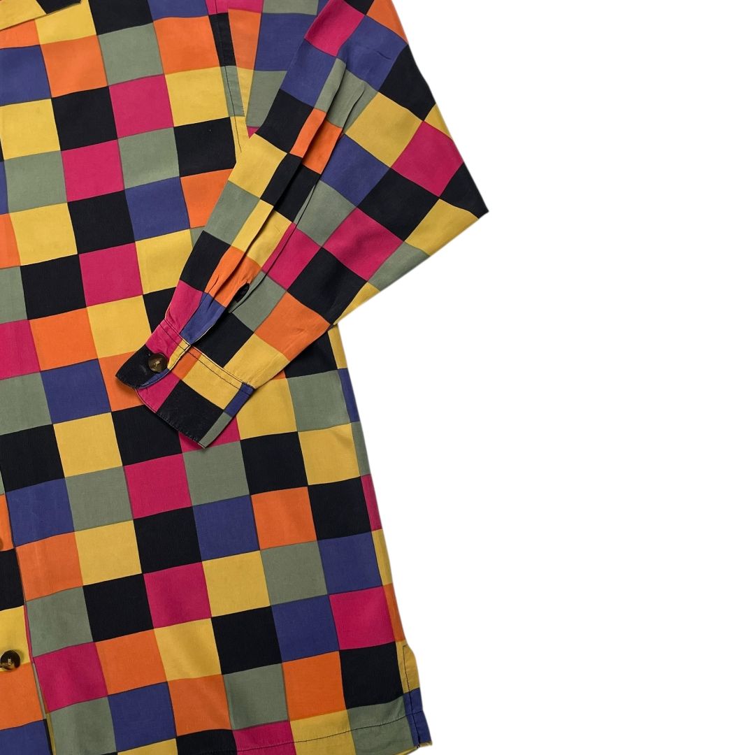 Camisa Manga Larga KIKIT Varios Cuadros Talle M