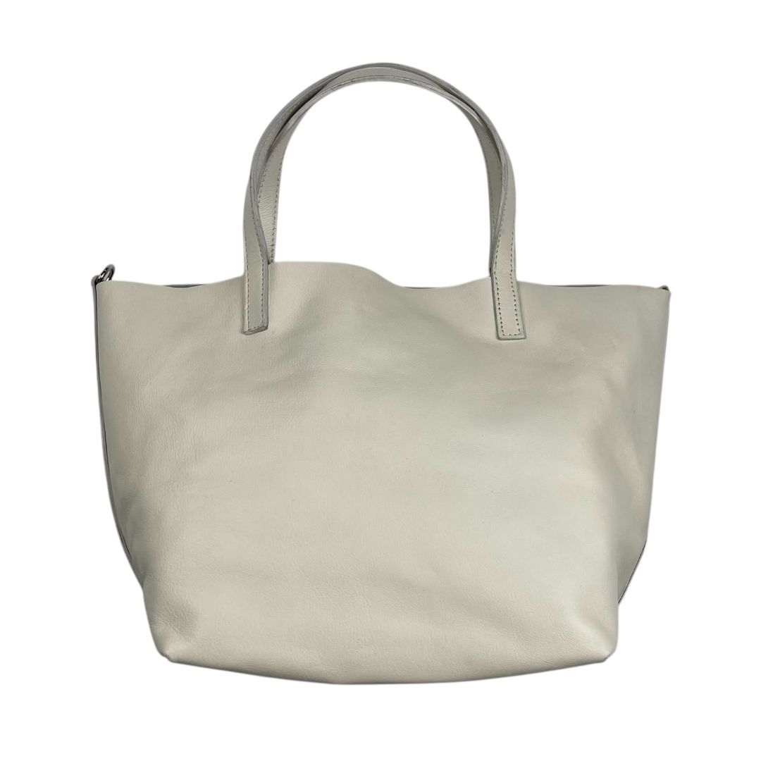 Cartera ETIQUETA NEGRA Blanco Medida 40cm X 25cm