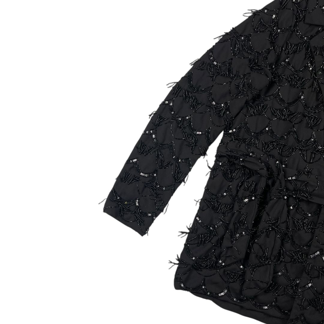 Saco ASOS Negro Talle 10