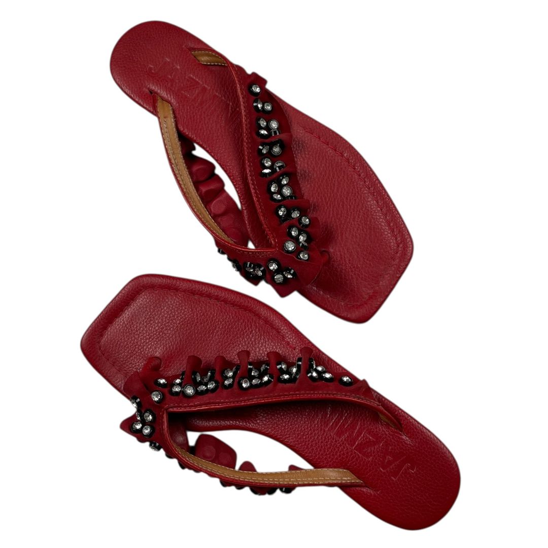 Sandalias JAZMIN CHEBAR Rojo Talle 36