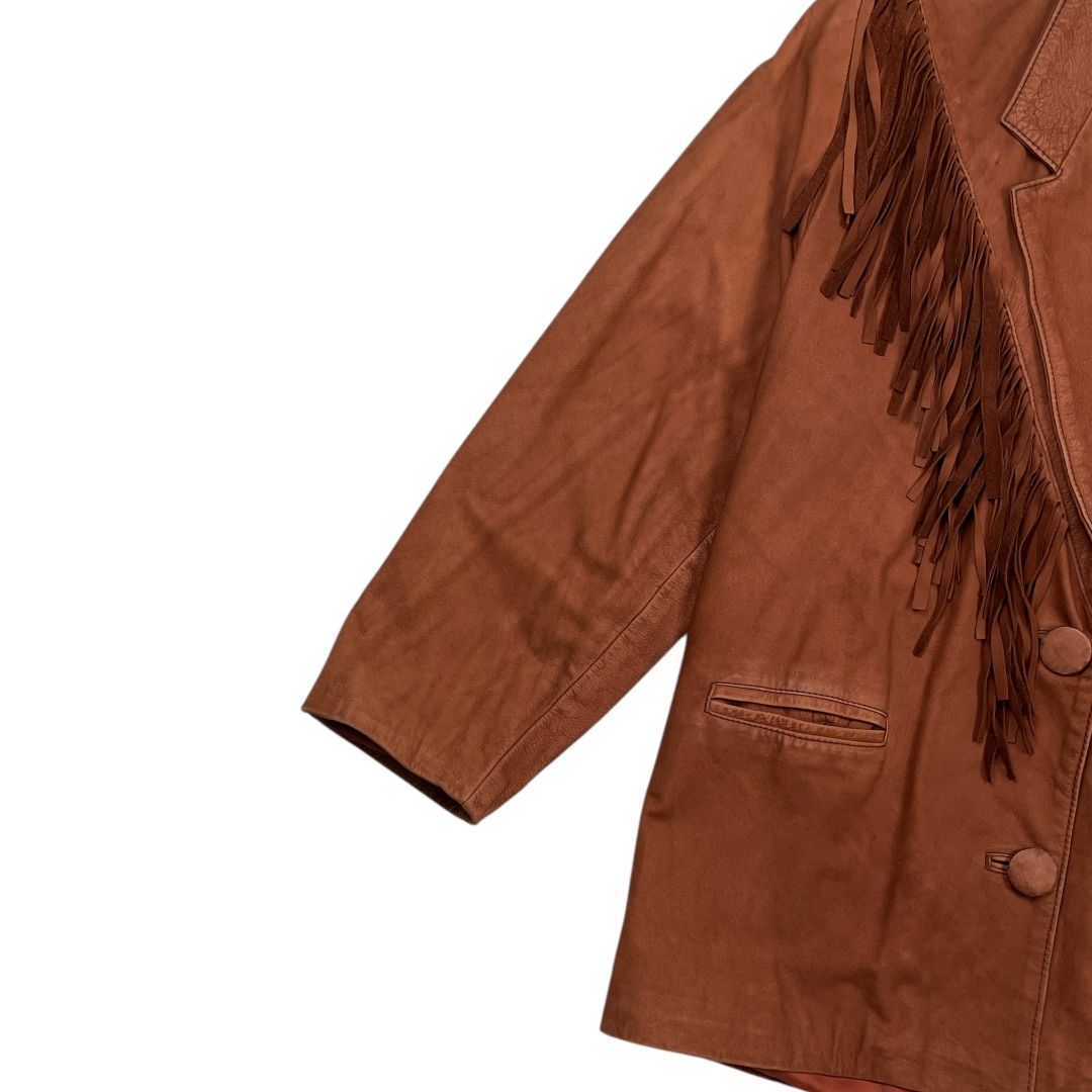 Saco SIN MARCA Marron Talle M