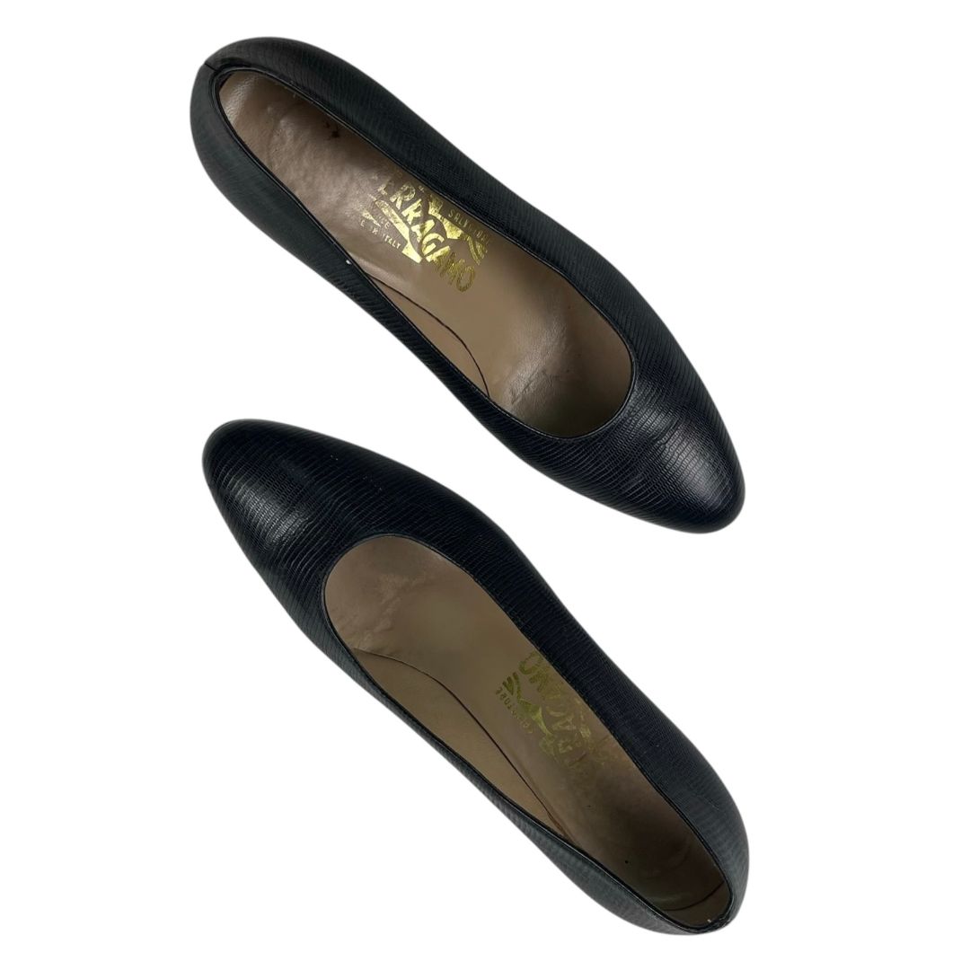 Zapatos FERRAGAMO Negro Talle 38,5