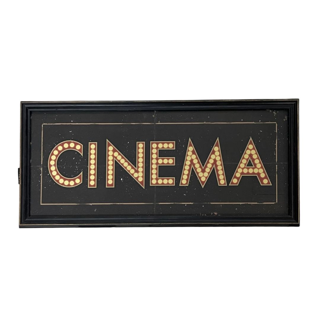 ANONIMO Arte con Vidrio Estilo Letras Medida 60cm X 30cm