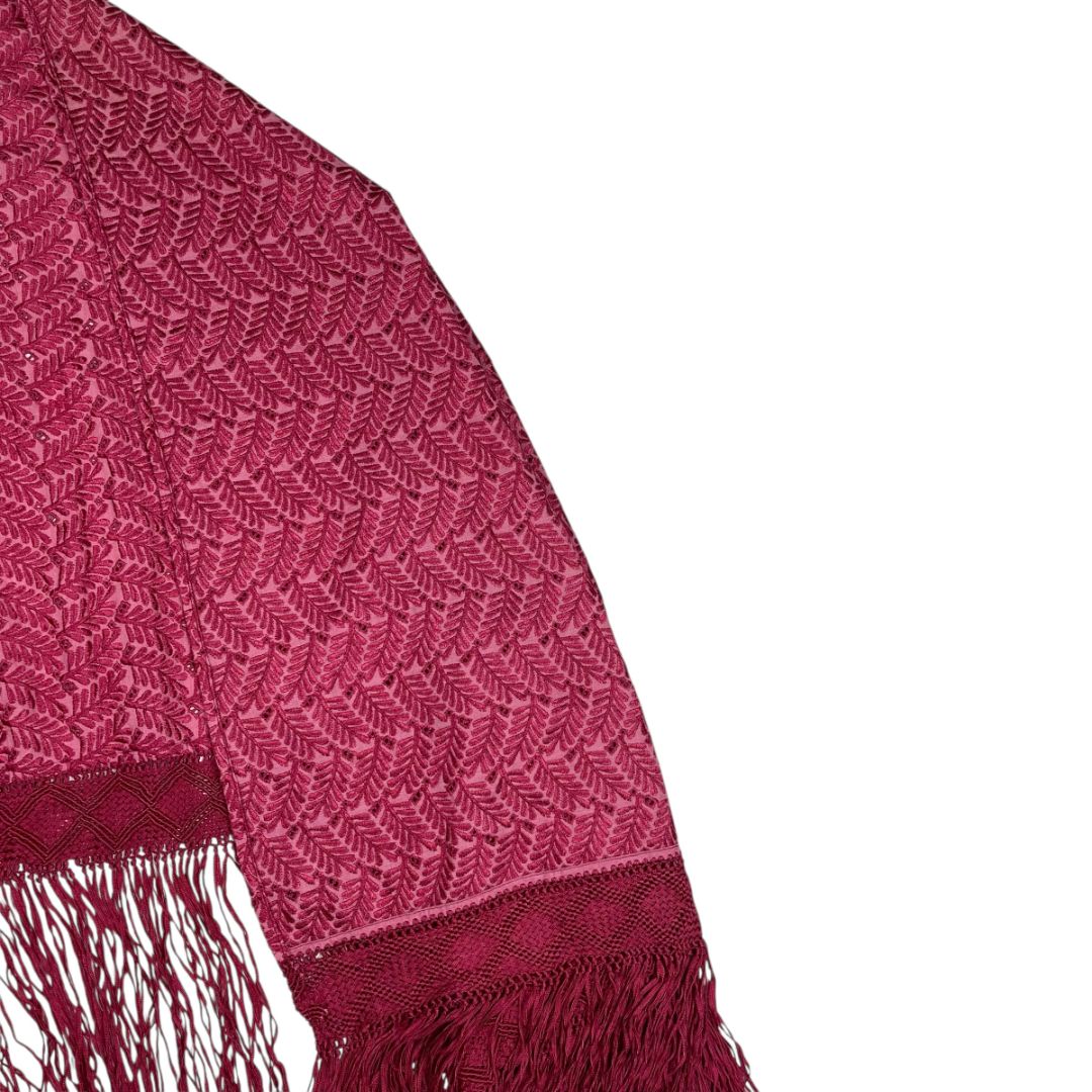 Shall SIN MARCA Bordeaux Talle Unico