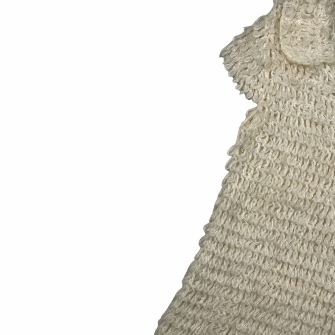 Vestido Sin Manga SIN MARCA Blanco Talle S