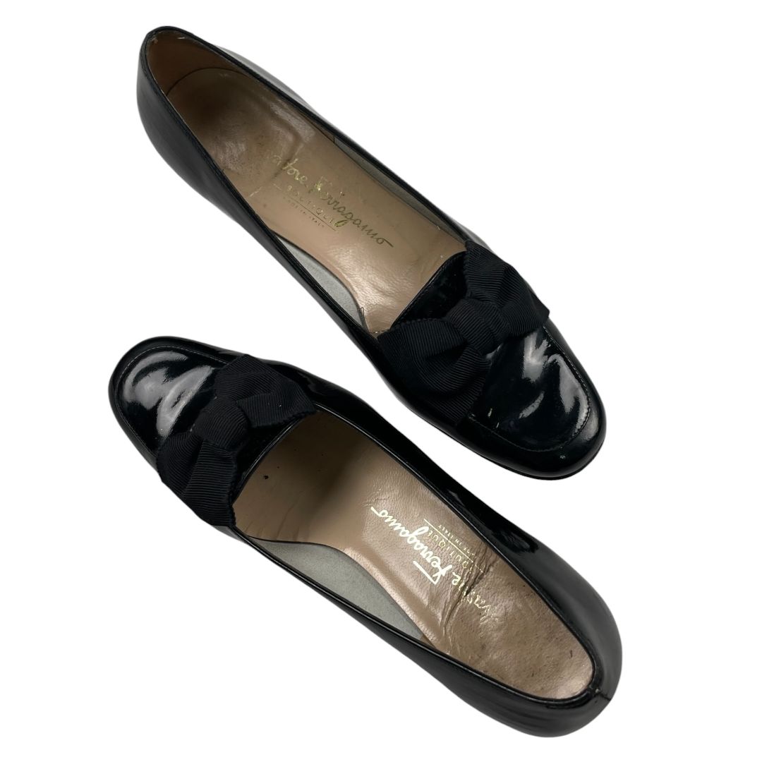 Zapato Taco Bajo FERRAGAMO Negro Talle 38