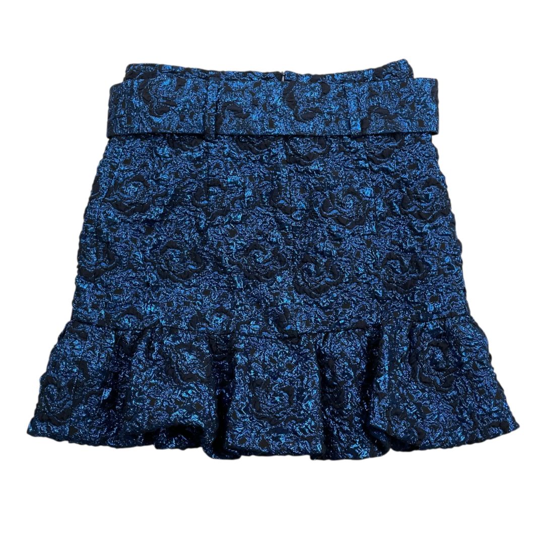 Pollera Mini ZARA Azul Talle S