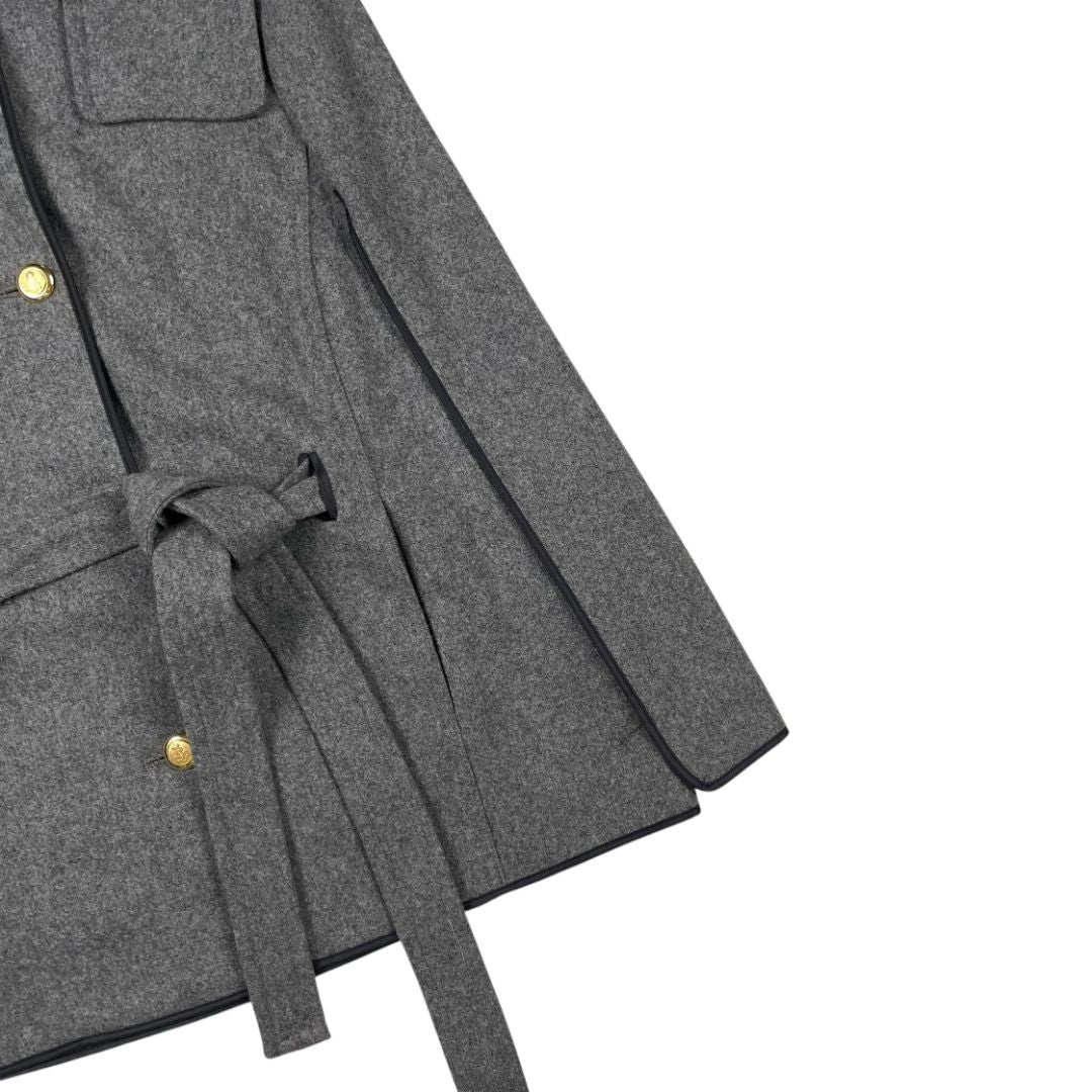 JUICY COUTURE Saco Gris Talle L