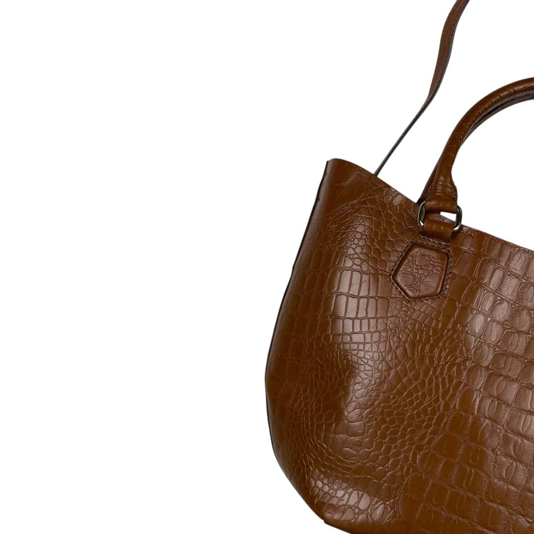 Cartera SIN MARCA Marron Medida 43cm X 27cm