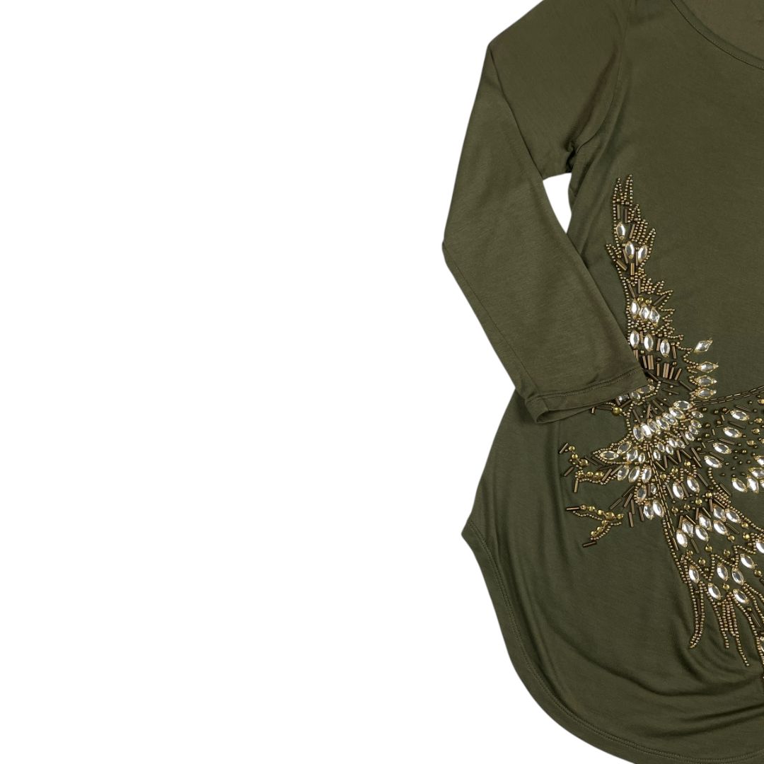 Remera EMILIO PUCCI Verde Talle S