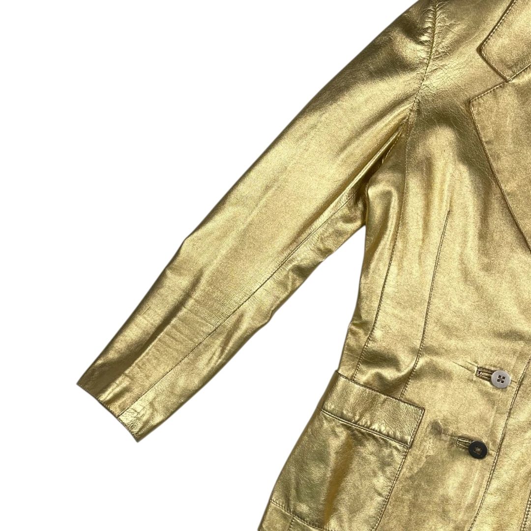 Saco JITROIS Dorado Talle 36
